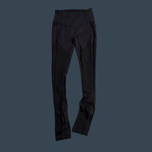 Lululemon Womens Black High-Waisted Full-Length Leggings Size 4